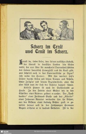 Scherz im Ernst und Ernst im Scherz