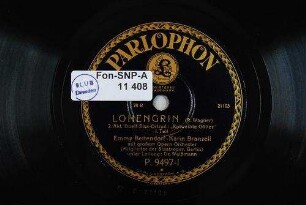 Lohengrin : 2. Akt, Duett Elsa - Ortrud: "Entweihte Götter"; I. Teil / (R. Wagner)