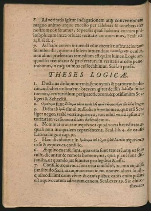 Theses Logicae.