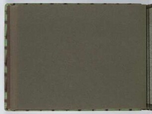 Albumseite (unbestückt) : Reisealbum Nordböhmen. Textileinband mit Kordelbindung; 20,7 x 28,3 x 1,8 cm (um 1925/1930). Dresden: SLUB/DF 2017.C.75