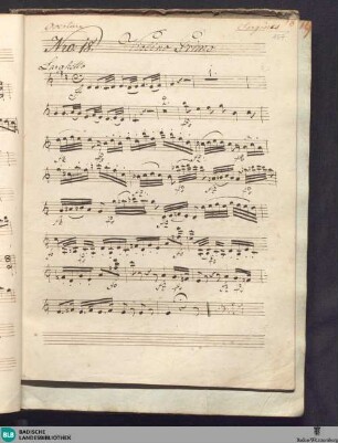 Sargino. Excerpts - Don Mus.Ms.S.B.6 Nr.18 : orch; PaWV 28