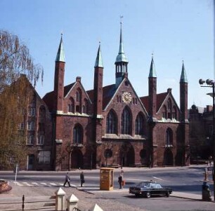 Lübeck. Heiligen-Geist-Hospital : Lübeck. Hospital zum Heiligen Geist, gegründet 1286