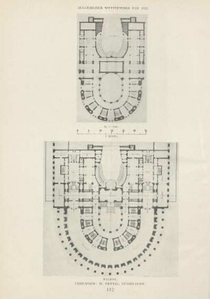 I. Rang ; Balkon. Verfasser: W. Pipping, Düsseldorf