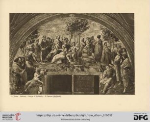 15. Roma. Vaticano. Stanze di Raffaello. Il Parnaso (Raffaello)