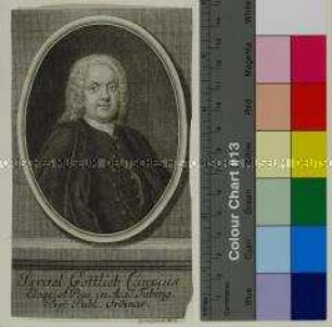 Porträt des Philosophen und Theologen Israel Gottlieb Canz