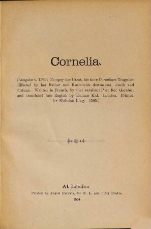 Cornelia