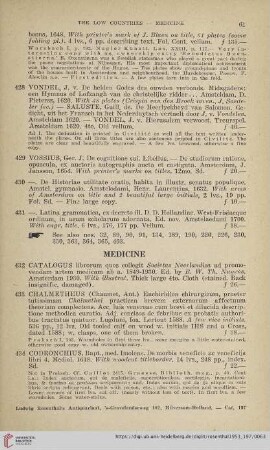 Medicine (No. 432 - 447)