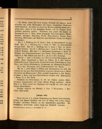 Februar 1916.