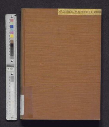 Nachtrag zur schriftprobe