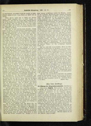 39. Sitzung des Abgeordnetenhauses : (Fortsetzung) ; aus dem Landtage