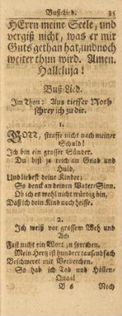 Buß-Lied