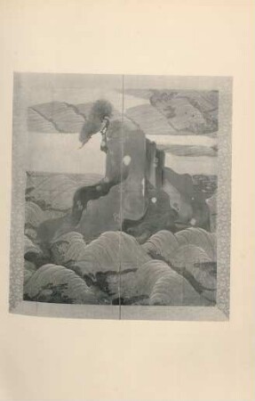 [IV. A wave-beaten rock by Ogata Korin ...]