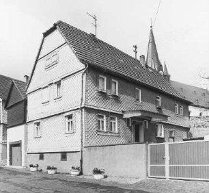 Fachwerkwohnhaus; Altenstadt, Kirchgasse 15