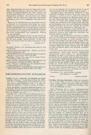 836-837 [Rezension] Tertullianus, Quintus Septimius Florens, Tertulliani Adversus Marcionem