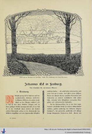 Johannes Eck in Freiburg.