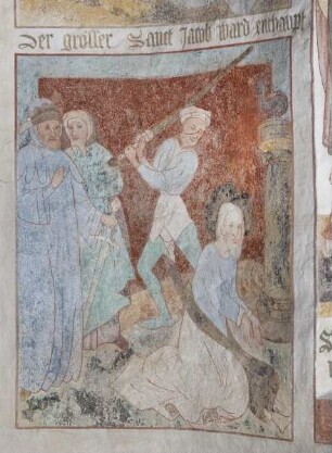 Apostel und Heilige — Apostelmartyrien — Enthauptung des Jakobus Major