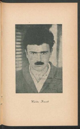 [Fotografía de] Waldo Frank