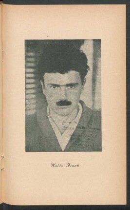 [Fotografía de] Waldo Frank