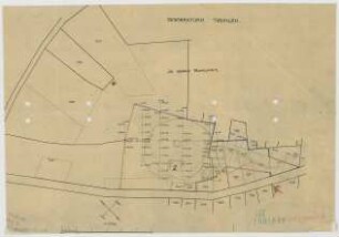 Fischer, Theodor; Tübingen; Bismarcksäule - Lageplan