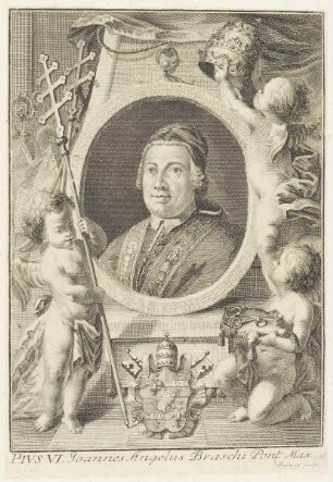 Bildnis des Pivs VI. Johannes Angelus Brasch
