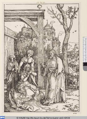 Christus nimmt Abschied von seiner Mutter