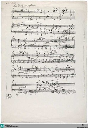 [Sehr lebhaft und sprühend] - Mus. Hs. 1418,224