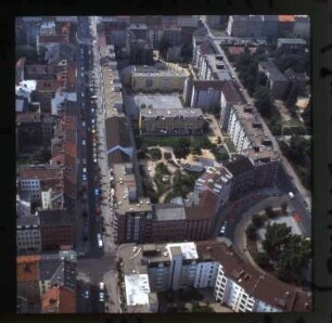 Diapositive: Naunynstraße, Waldemarstraße, Mariannenstraße, 1986