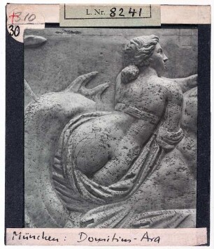 München, Glypthothek: Poseidonszug vom Altar des Lucius Domitius Ahenobarbus