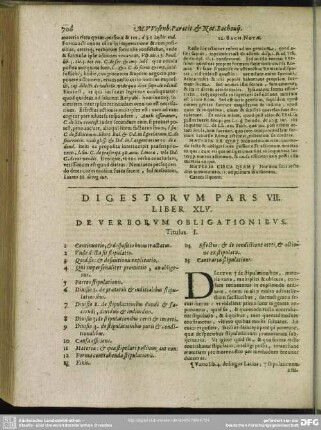 Digestorum Pars VII.