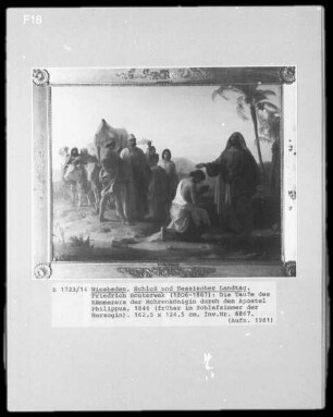 Die Taufe des Kämmerers der Mohrenkönigin durch den Apostel Philippus