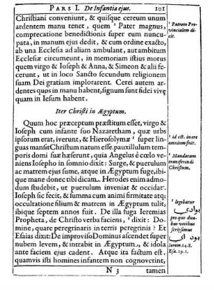Iter Christi in Ægyptum.