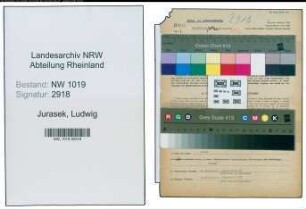 Entnazifizierung Ludwig Jurasek , geb. 29.12.1894 (Ingenieur)