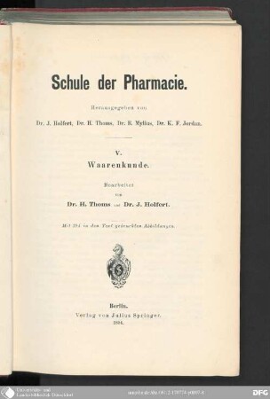 Teil 5: Waarenkunde : Waarenkunde