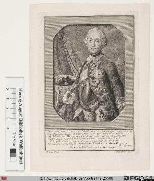 Bildnis Ferdinand, Herzog von Braunschweig-Lüneburg