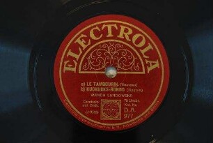 Le tambourin / (Rameau)