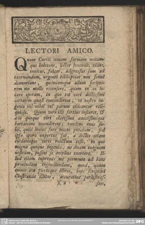 Lectori Amico