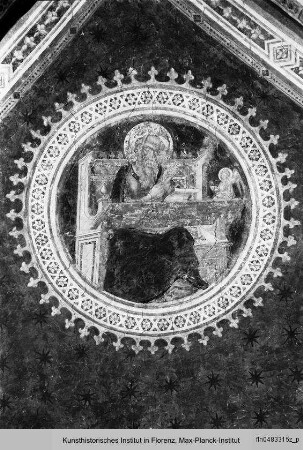 Freskenzyklus in der Sala dell'Udienza, Palazzo dell'Arte della Lana : Gewölbefresken: Evangelisten
