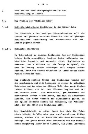 3.1.1.1 Religiöse Einführung