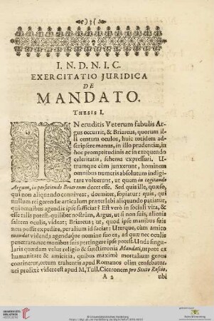 (Thesis I - XIX)