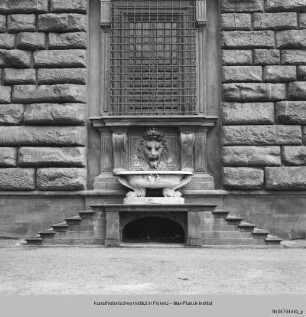 Palazzo Pitti, Detail: Fenster, Florenz
