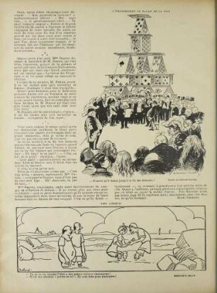 L'Inauguration du palais de la paix; Bien assortis