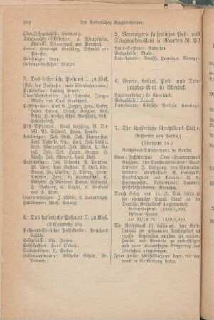 7. Die Kaiserliche Reichsbank-Stelle.