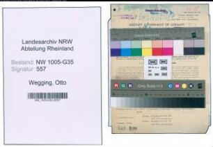 Entnazifizierung Otto Wegging , geb. 14.06.1904 (Schriftleiter)