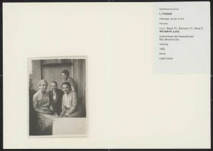 Lehrerinnen der Gewerblichen Berufsfachschule im Lette-Verein