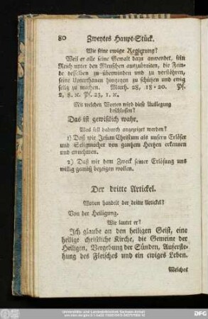 Der dritte Artickel.
