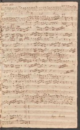 [7.] Aria (A): Jesu, dir sei Preis gesungen