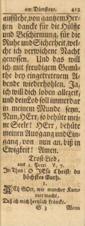 Trost-Lied