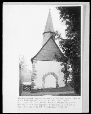 Evangelische Kirche & Wolfskapelle — Chor