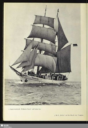 2 Segelschulschiff „Wilhelm Pieck“ auf hoher See