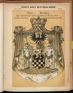 Taf. 73. Fürst v. Putbus.